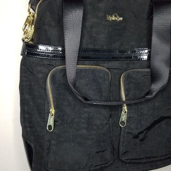 Kipling diaper bag multiple pockets black - Picture 2 of 12